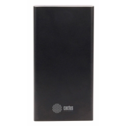 Мобильный аккумулятор Cactus CS-PBFSJT-10000 Li-Pol 10000mAh 2.1A+2.1A черный 