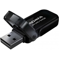 Флеш Диск A-Data 64Gb UV240 AUV240-64G-RBK USB2.0 черный