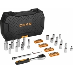 Набор инструментов Deko DKMT49 49 предметов (жесткий кейс) (065-0774)