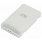 AgeStar 3UBCP1-6G SATA пластик белый 2.5"