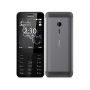 телефон Nokia 230, 2 SIM (черный)