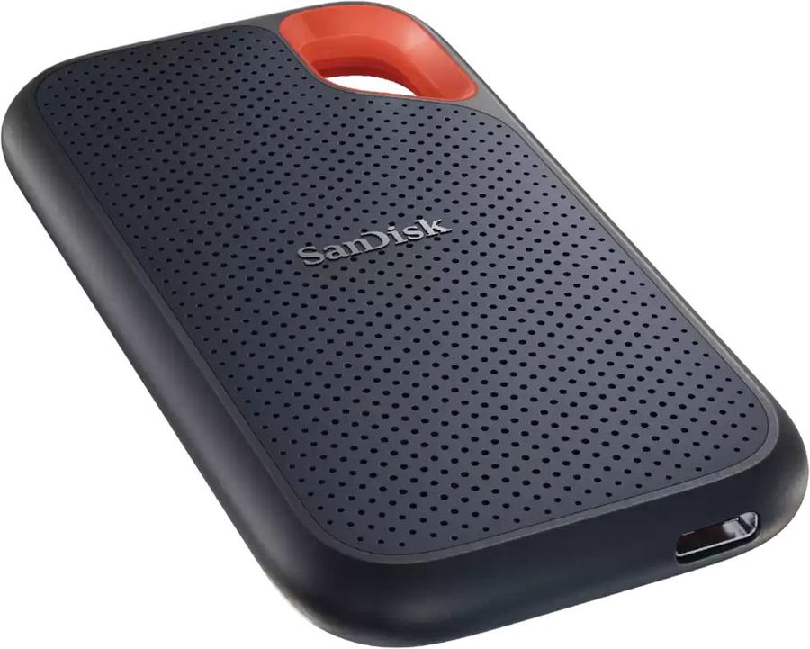 Внешний SSD SanDisk Extreme Portable SSD V2/1TB/черный (SDSSDE61-1T00-G25)