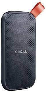 SSD жесткий диск SANDISK USB3.2 1TB EXT. SDSSDE30-1T00-G25, черный 