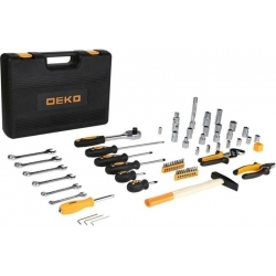 Набор инструментов Deko DKMT63 63 предмета (жесткий кейс) (065-0731)