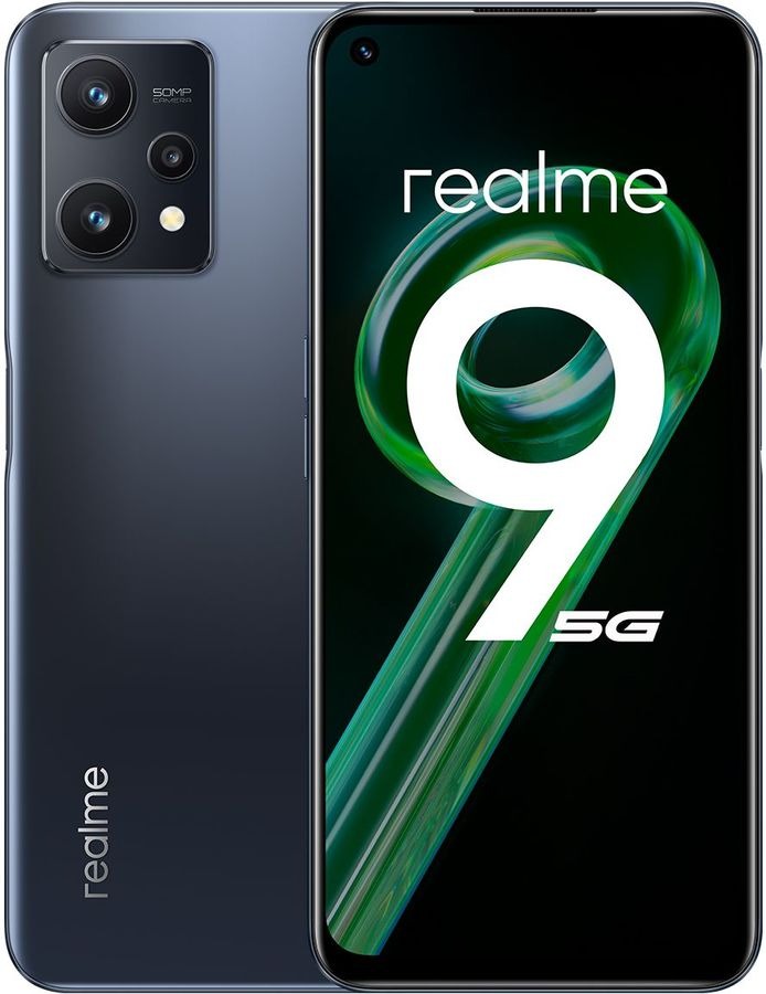 Смартфон Realme 9 5G 64Gb 4Gb, черный 