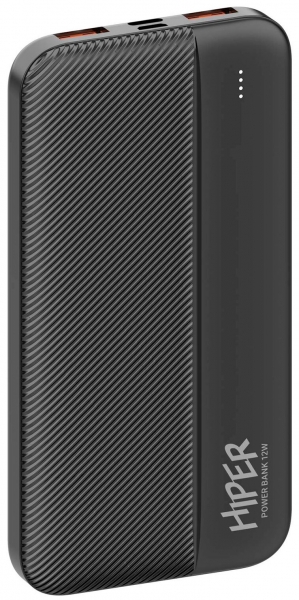 Мобильный аккумулятор Hiper 10000mAh черный (SM10000 BLACK)