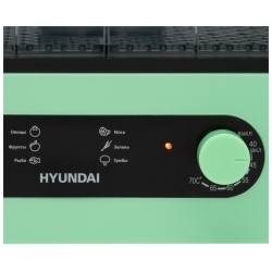 Сушка для фруктов и овощей Hyundai HYDF-5032 400Вт мятный
