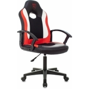 Кресло игровое Zombie 11LT, черный/красный 