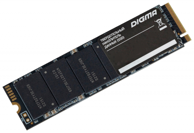 SSD накопитель M.2 Digma Mega P3 1Tb (DGSM3001TP33T)
