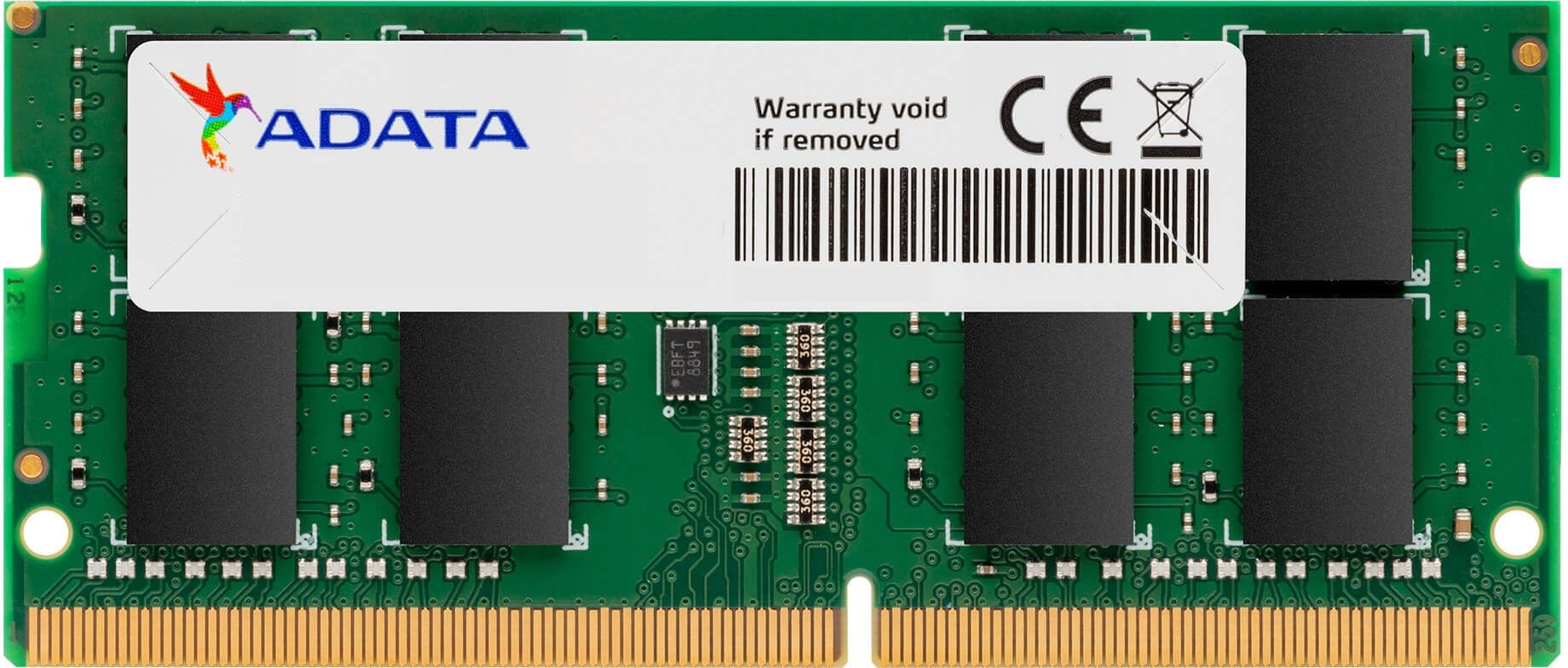 Память A-DATA DDR4 4Gb 2666MHz PC4-21300 (AD4S26664G19-RGN)