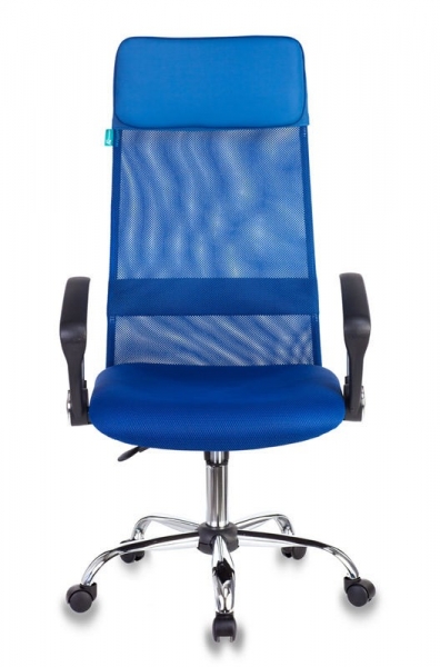 Кресло руководителя Бюрократ KB-6N, синий 