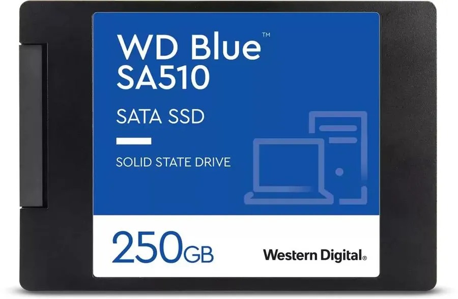 Накопитель SSD WD SATA III 250Gb WDS250G3B0A Blue 2.5