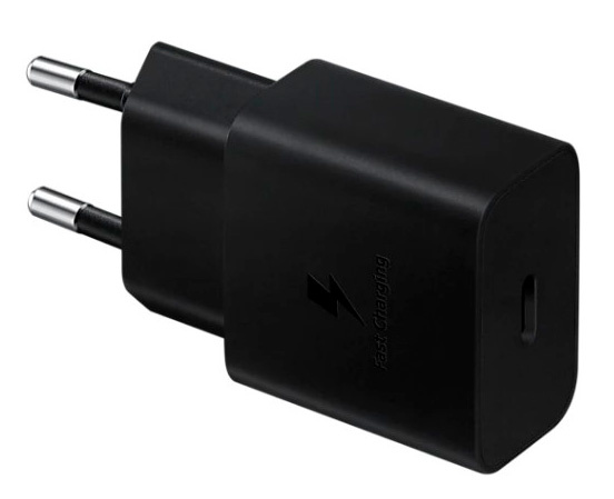 Сетевое зарядное устройство Samsung EP-T1510N USB type-C 2A, черный