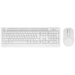 Комплект (клавиатура+мышь) A4Tech Fstyler FG1012, белый