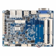 QBiP-3350A 3.5” SubCompact Embedded Motherboard with Intel® N3350 Processor, Dual Channel DDR3L memory, 4 x COM, 1 x SATA 6Gb/s, 6 x USB