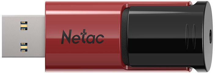 Флеш Диск Netac 16Gb U182 NT03U182N-016G-30RE USB3.0, красный/черный