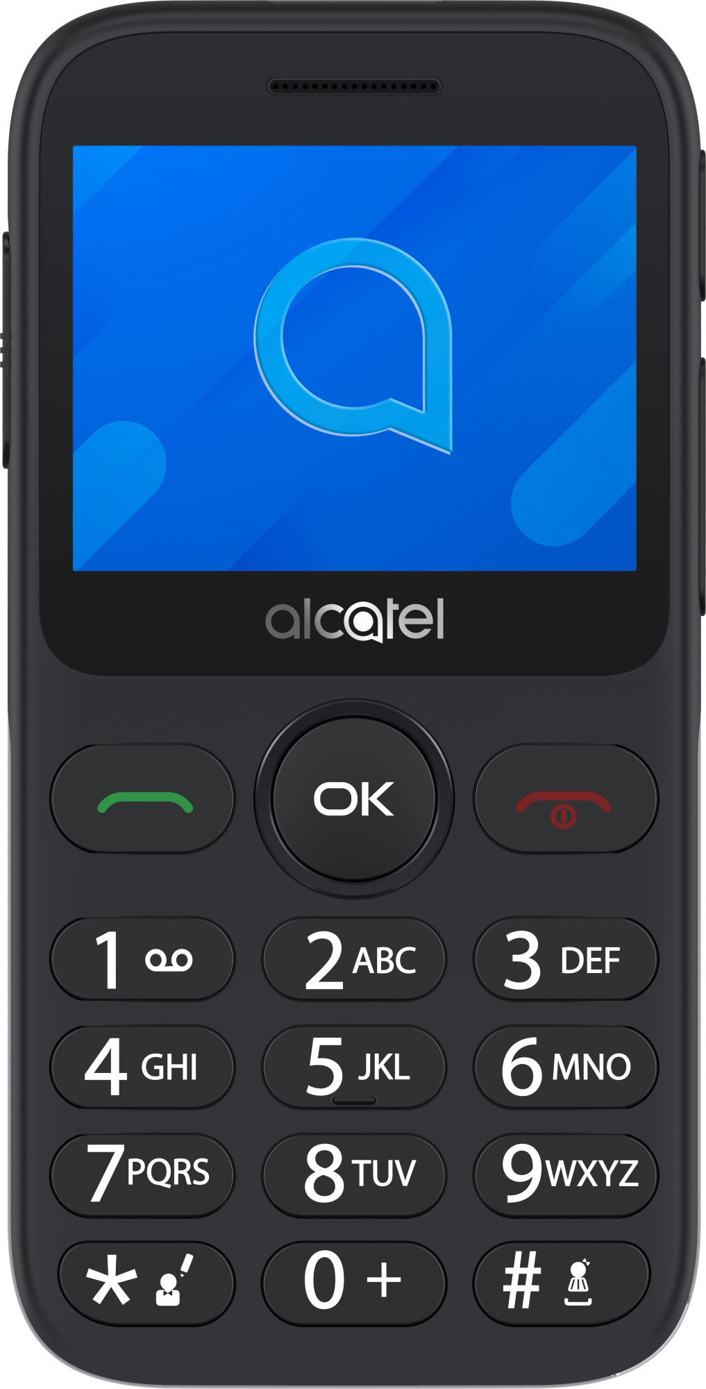 Мобильный телефон Alcatel 2020X, серебристый 