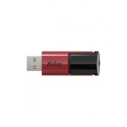 Флеш Диск Netac 16Gb U182 NT03U182N-016G-30RE USB3.0, красный/черный