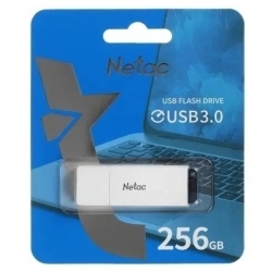 Флешка Netac USB Drive 256GB белый (NT03U185N-256G-30WH)