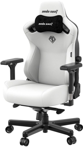 Кресло игровое Anda Seat Kaiser 3 белый (AD12YDC-XL-01-W-PV/C)