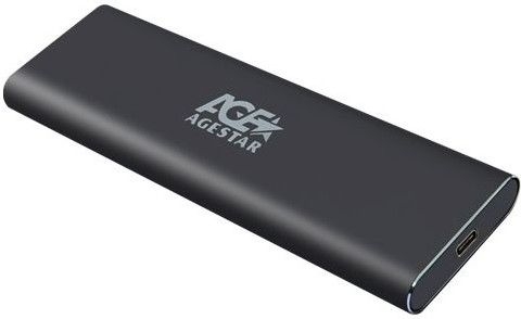 Внешний корпус AgeStar USB 3.1 Type-C черный (3UBNF5C (BLACK))