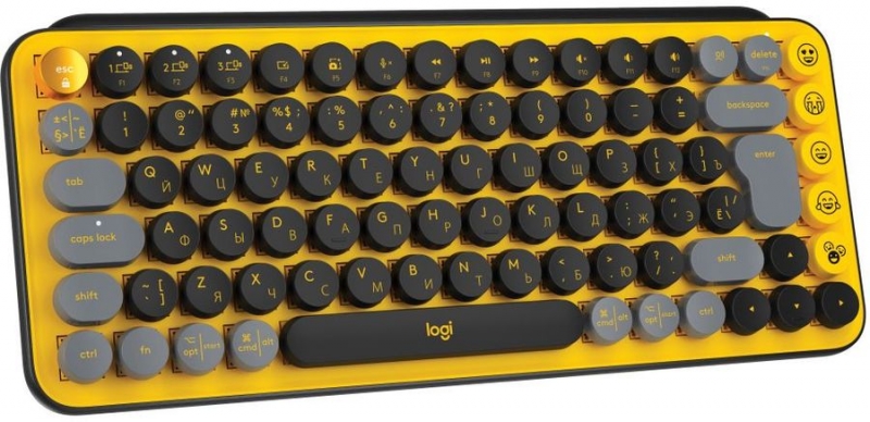 Клавиатура Logitech желтый (920-010716)
