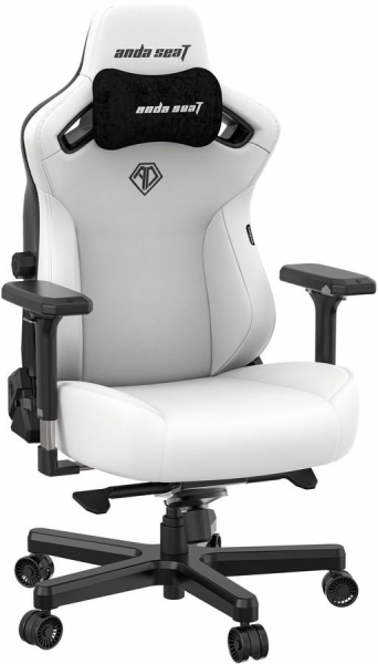 Кресло игровое Anda Seat Kaiser 3 белый (AD12YDC-L-01-W-PV/C)