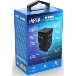 Сетевое зарядное устройство Hiper HP-WC004 PD+QC черный