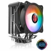 ELEOS RBW 0R10B00213 (9025 5V ARGB PWM fan) Rainbow 5V ADD RGB LED 4*6mm heat pipes 9025 ARGB PWM fan Compatible with all INTEL and AMD Easy to install and convenient to use