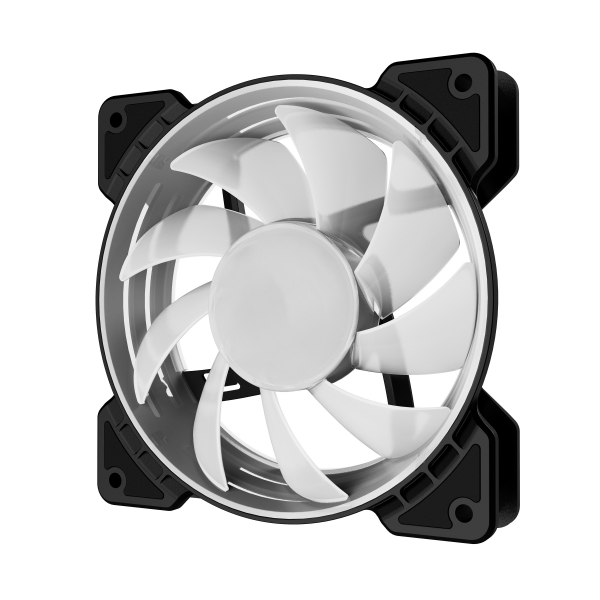 Вентилятор для корпуса Powercase M6-12-LED (120x120x25мм), OEM