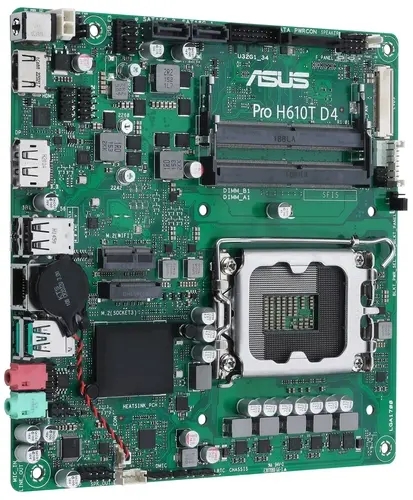 Материнская плата ASUS Pro H610T D4-CSM (LGA1700)