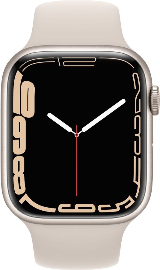 Смарт-часы Apple Watch Series 7 A2474 45мм OLED LTPO, сияющая звезда 
