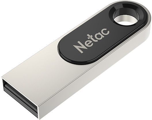Флеш Диск Netac 16Gb U278 NT03U278N-016G-30PN USB3.0, серебристый/черный