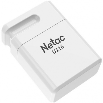 Флеш Диск Netac 16Gb U116 NT03U116N-016G-30WH USB3.0, белый