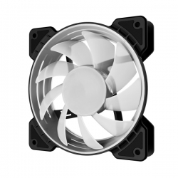 Вентилятор для корпуса Powercase M6-12-LED (120x120x25мм), OEM