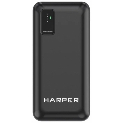 Зарядное устройство Harper PB-0030 черный 30 000mAh (H00003261)