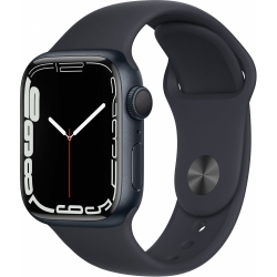 Смарт-часы Apple Watch Series 7 A2473 41мм OLED LTPO темная ночь (MKMX3LL/A)