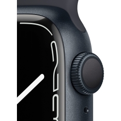 Смарт-часы Apple Watch Series 7 A2473 41мм OLED LTPO темная ночь (MKMX3LL/A)