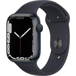 Смарт-часы Apple Watch Series 7 A2474 45мм OLED LTPO, темная ночь 