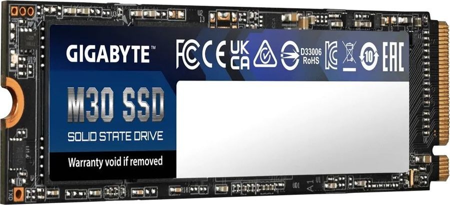 Накопитель SSD Gigabyte PCI-E 3.0 512Gb GP-GM30512G-G M30 M.2 2280