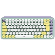 Клавиатура Logitech зеленый и белый (920-010717)