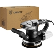 Эксцентриковая шлифовальная машина Deko DKG550 550Вт (063-4264)