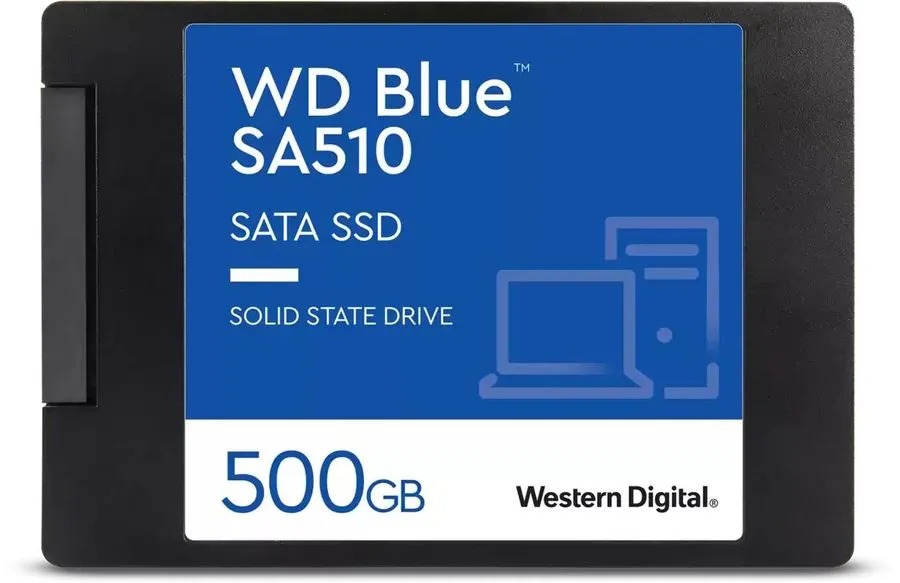 Накопитель SSD WD SATA III 500Gb WDS500G3B0A Blue 2.5