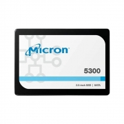 2.5" 960GB Micron 5300 MAX Enterprise SSD MTFDDAK960TDT SATA 6Gb/s, 540/520, IOPS 95K/75K, MTTF 3M, 3D TLC, 8760TBW, 5DWPD, 7mm, bulk