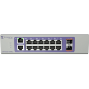 Коммутатор Extreme 220-Series 12 port 10/100/1000BASE-T PoE+, 2 10GbE unpopulated SFP+ ports, 1 Fixed AC PSU, L2 Switching with RIP and Static Routes, 1 country-specific power cord