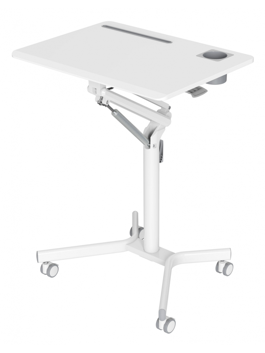Стол для ноутбука Cactus VM-FDS101B белый 70x52x107см (CS-FDS101WWT)