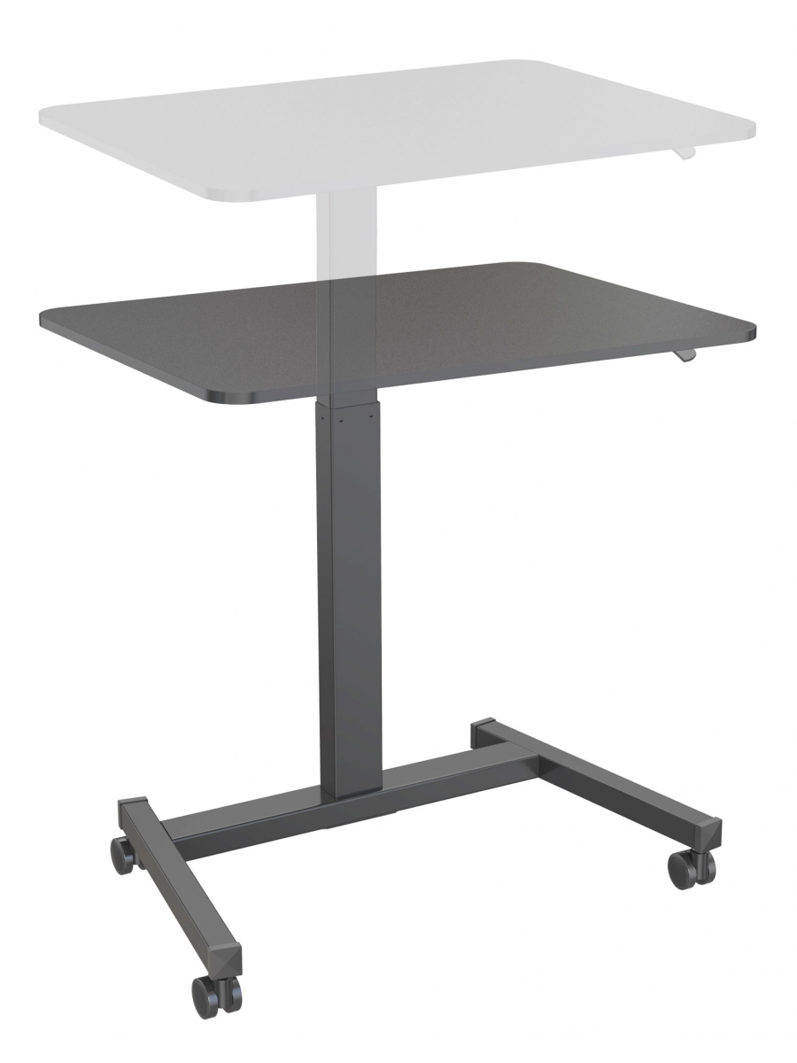 Стол для ноутбука Cactus VM-FDS102 черный 80x60x121см (CS-FDS102BBK)