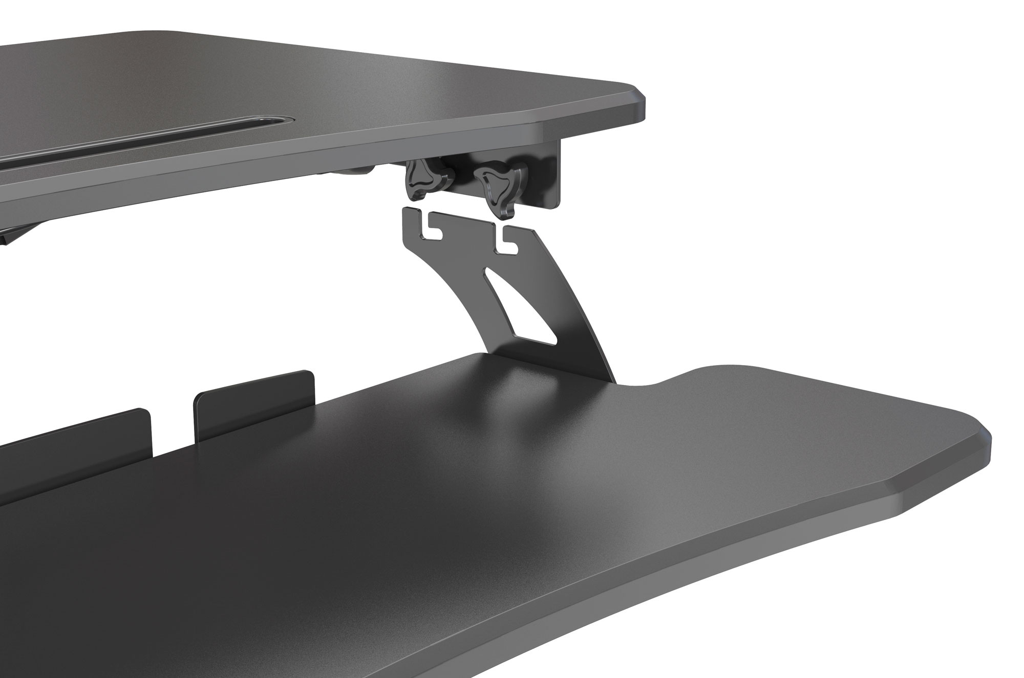 Стол для ноутбука Cactus VM-FDS108 столешница МДФ черный 71x39.2x110см (CS-FDS108BBK)