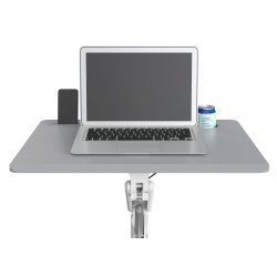 Стол для ноутбука Cactus VM-FDS101B серый 70x52x106см (CS-FDS101WGY)