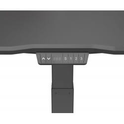 Стол для ноутбука Cactus VM-FDE101 столешница МДФ черный 80x60x123см (CS-FDE101BBK)